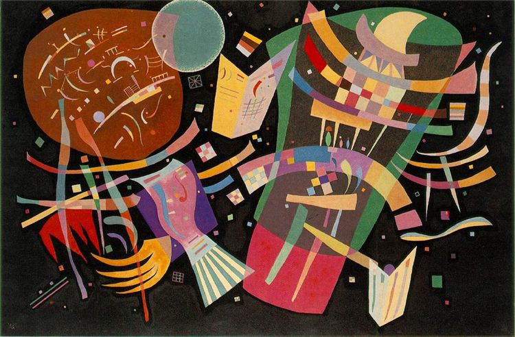 Composition X 1939 Wassily Kandinsky Abstract Oil Painting - Click Image to Close